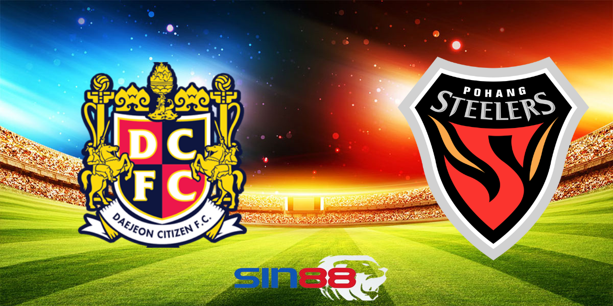 Nhận định bóng đá Daejeon – Pohang Steelers 17h00 ngày 21/07/2024 – VĐQG Hàn Quốc