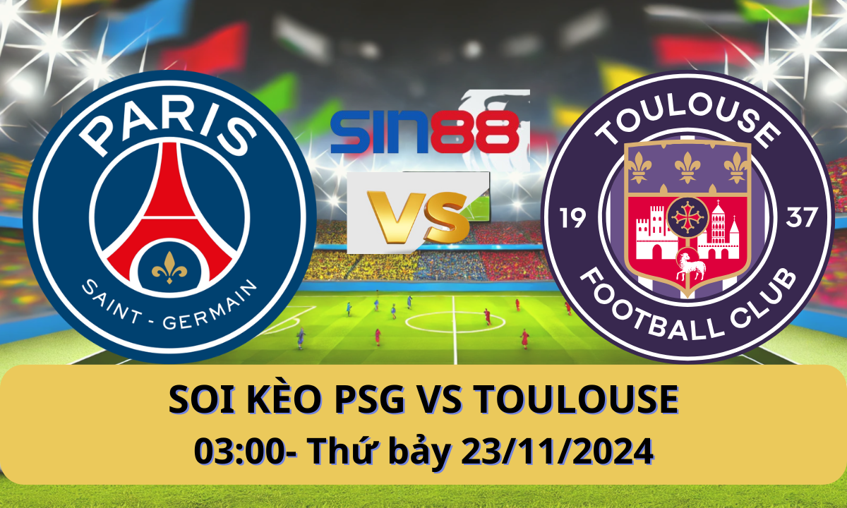 Nhận định bóng đá Paris Saint Germain – Toulouse 03h00 ngày 23/11/2024 – Ligue 1