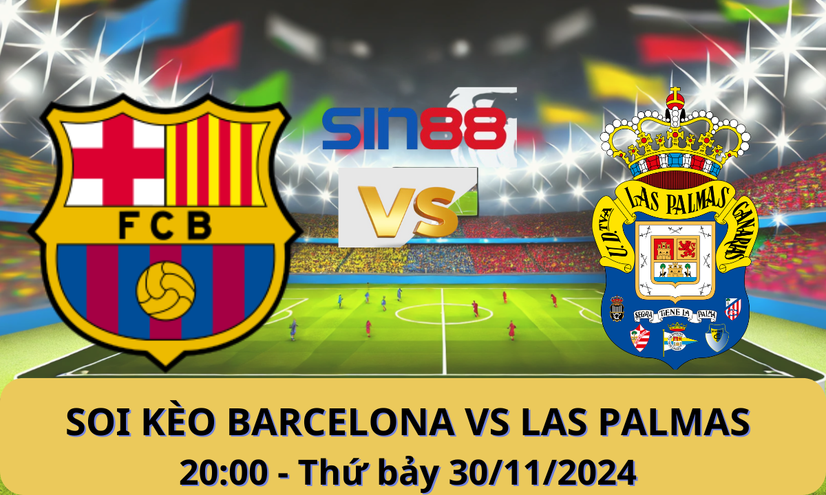 Nhận định bóng đá Barcelona – Las Palmas 20h00 ngày 30/11/2024 – La Liga