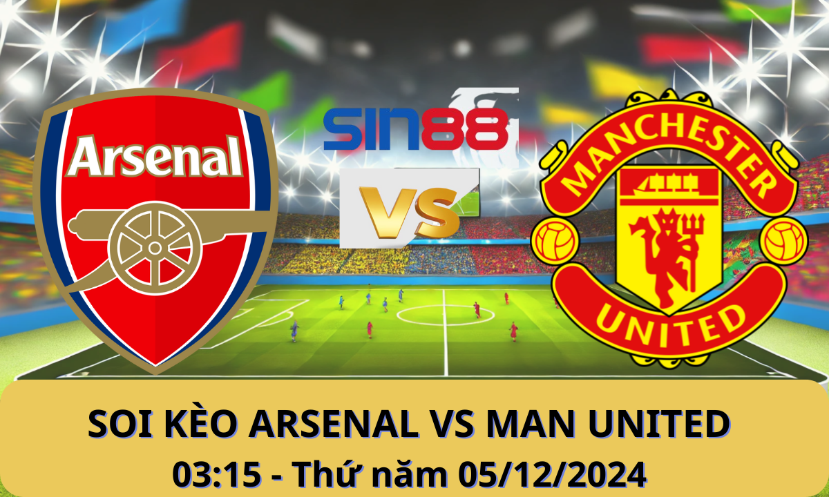 Nhận định bóng đá Arsenal – Manchester United 03h15 ngày 05/12/2024 – Ngoại hạng Anh