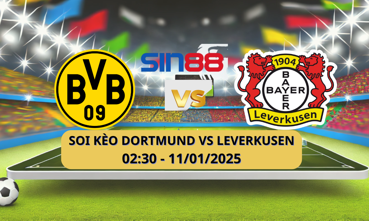 Nhận định bóng đá Dortmund – Bayer Leverkusen 02h30 ngày 11/01/2025 – Bundesliga