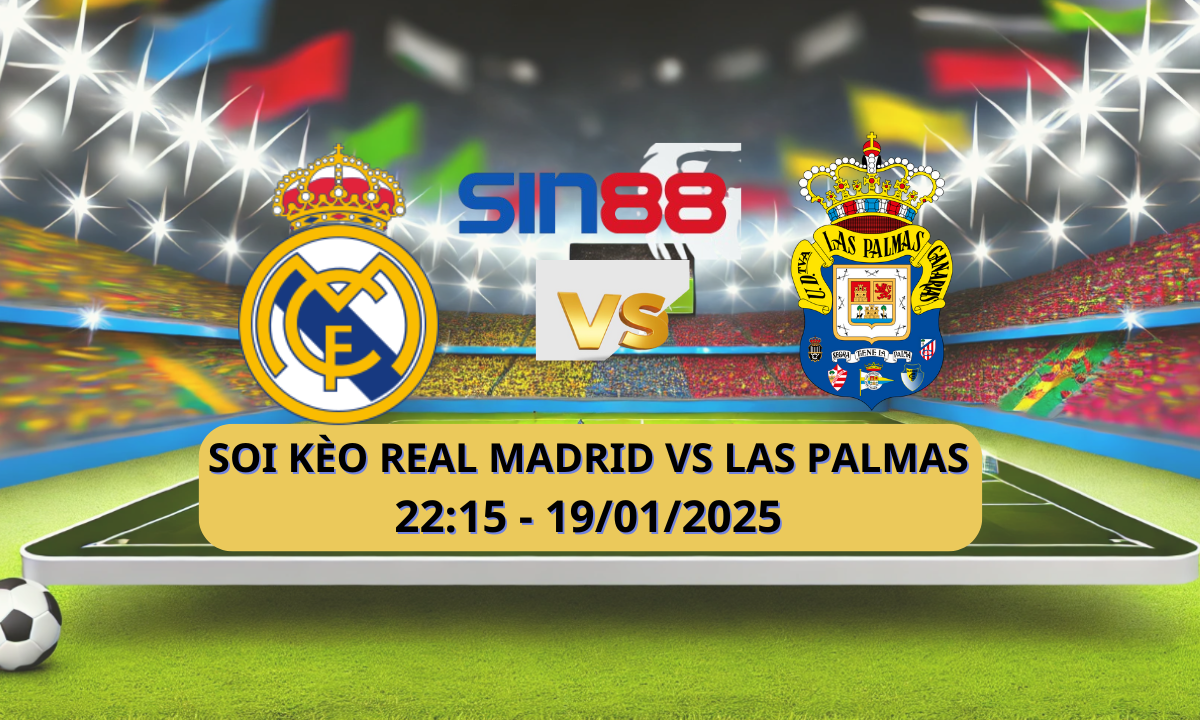 Nhận định bóng đá Real Madrid – Las Palmas 22h15 ngày 19/01/2025 – La Liga