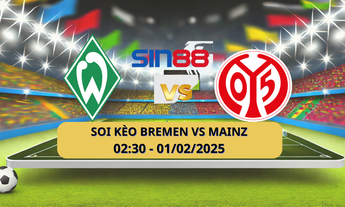 Nhận định bóng đá Werder Bremen – Mainz 02h30 ngày 01/02/2025 – Bundesliga