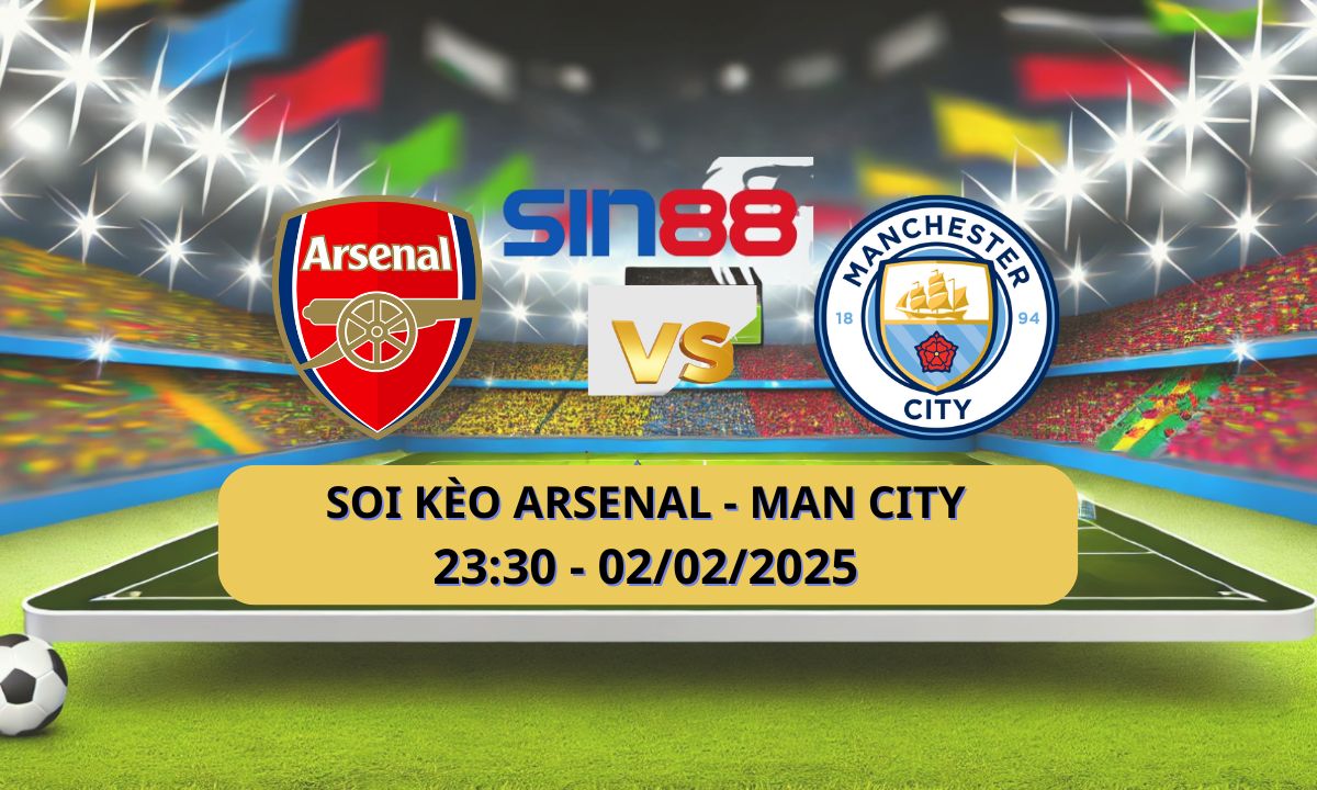 Nhận định bóng đá Arsenal – Manchester City 23h30 ngày 02/02/2025 – Ngoại hạng Anh