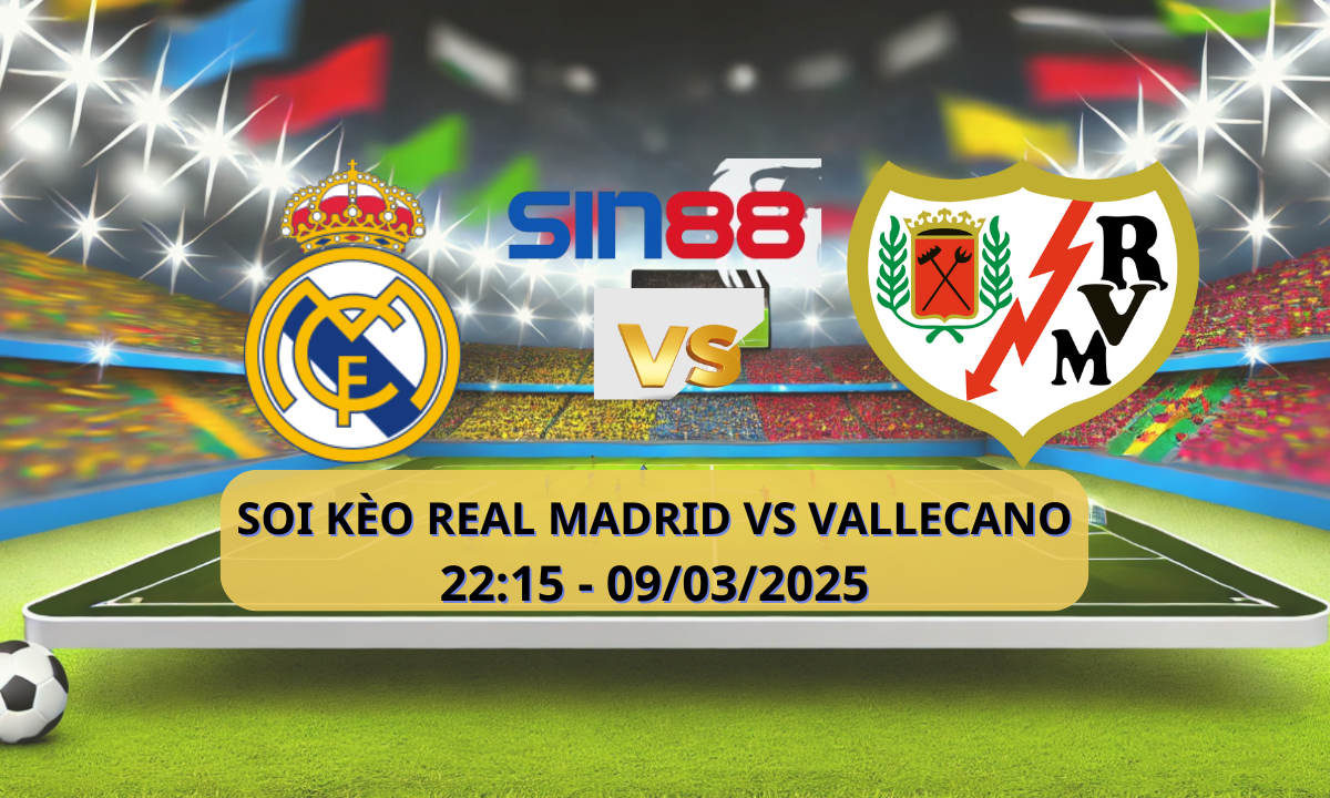 Nhận định bóng đá Real Madrid – Rayo Vallecano 22h15 ngày 09/03/2025 – La Liga