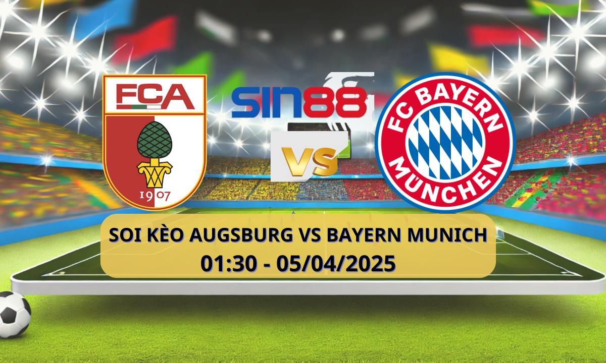 Nhận định bóng đá Augsburg – Bayern Munich 01h30 ngày 05/04/2025 – Bundesliga