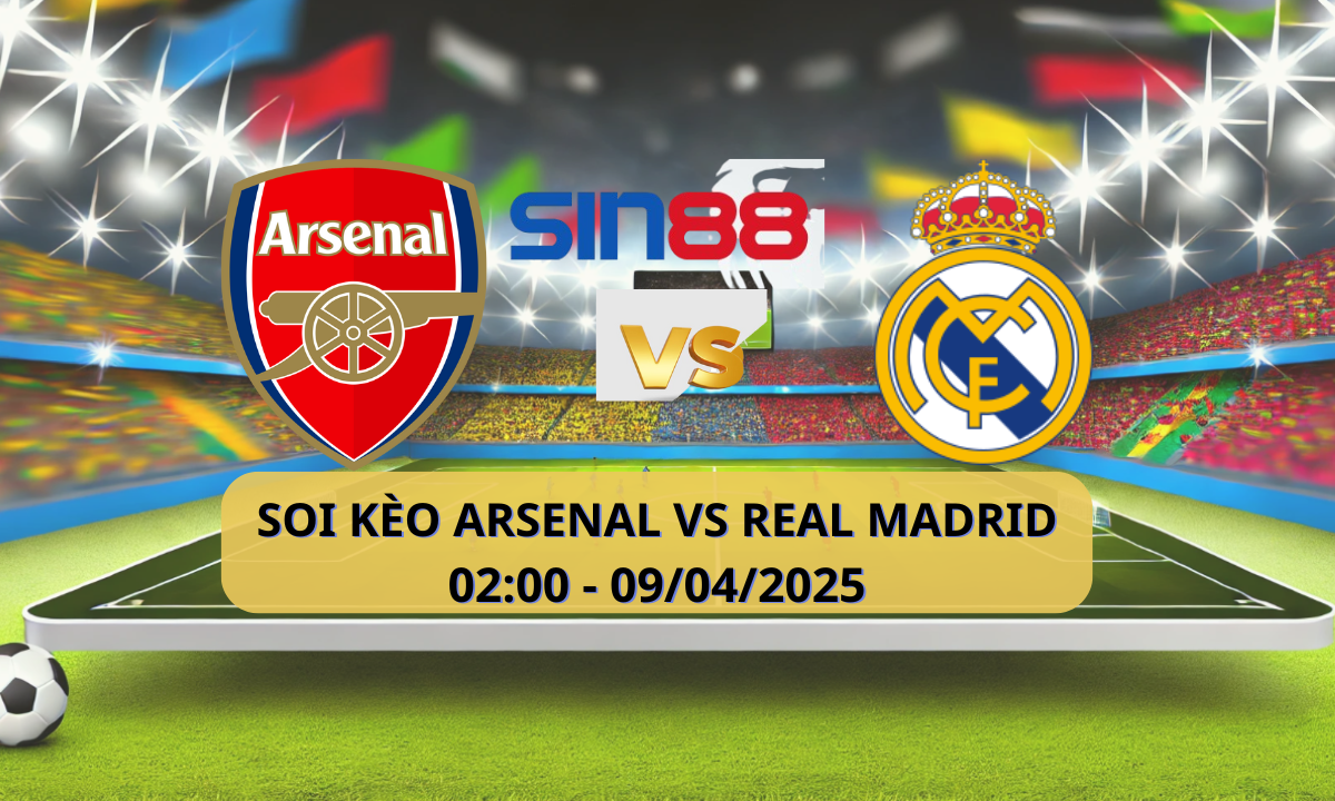 Nhận định bóng đá Arsenal – Real Madrid 02h00 ngày 09/04/2025 – Champions League