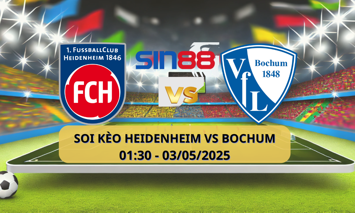 Nhận định bóng đá Heidenheim – Bochum 01h30 ngày 03/05/2025 – Bundesliga