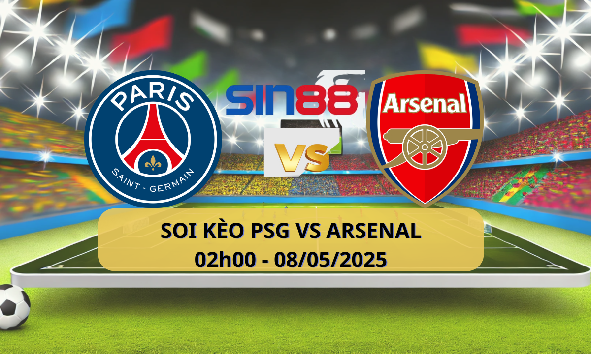 Nhận định bóng đá PSG – Arsenal 02h00 ngày 08/05/2025 – Champions League