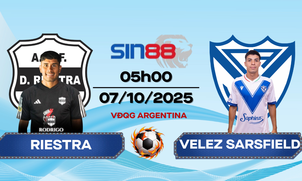 Soi kèo bóng đá Deportivo Riestra – Velez Sarsfield 05h00 ngày 07/10/2025 – VĐQG Argentina