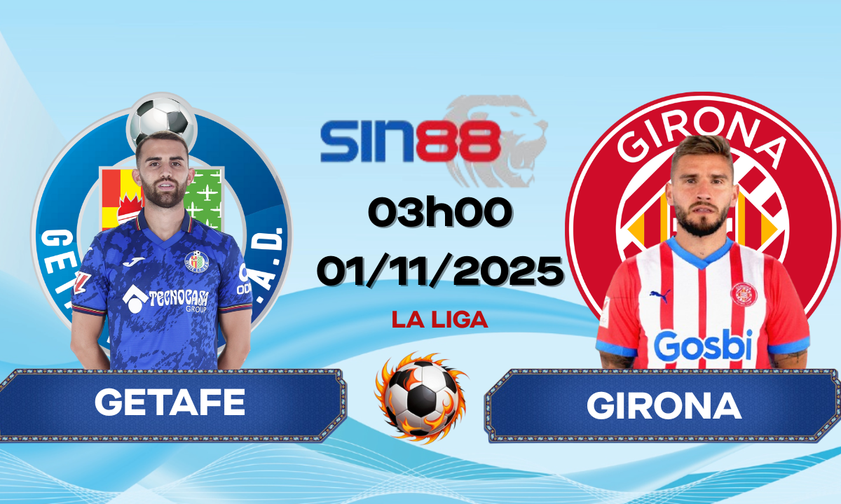 Soi kèo bóng đá Getafe – Girona 03h00 ngày 01/11/2025 – La Liga